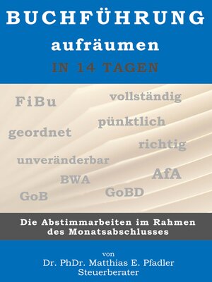 cover image of Buchführung aufräumen in 14 Tagen